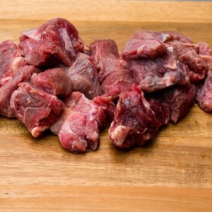 Diced Kangaroo Meat