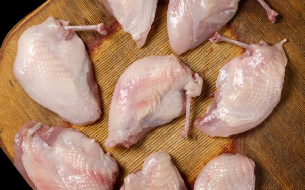 Quail Breast Singles per pkt (400gm)